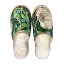 Periwinkle XL White Slippers