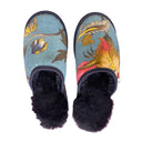 Petrol Artemis Medium Black Slippers