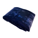 Pin Velvet Comforter Navy Blue