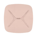 Pink Top Blast Square Side Table