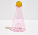 Vice Versa Carafe in Pink+Amber