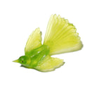 Pīwakawaka Fantail Lime Glass Wall Art