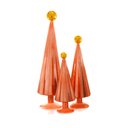 Pleated Tree Set - Grapefruit Amber