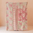 Poppy Floral Kantha Quilt