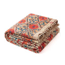 Poppy Floral Kantha Quilt