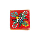 Red Floral Keepsake Box