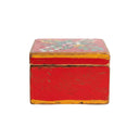 Red Floral Keepsake Box