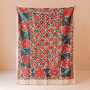 Floral Kantha Quilt