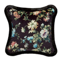 Rosetta Noir 45x45cm Velvet Cushion