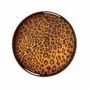 Round Leopard Tray 35cm