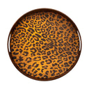 Round Leopard Tray 37cm