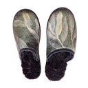 Sanderson Velvet Large Black Slippers