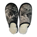 Shaded Trees XL White Slippers