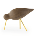 Shorebird Medium Walnut Brass