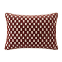 Sienna Checkerboard 50x35cm Piped Cushion