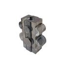 Smoke Crystal Vase 16cm