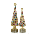 Stacked Diamond Spinning Tree Set