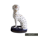 Staffordshire Dalmatian White Ornament