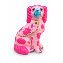 Staffordshire Dog Large - Neon Pink