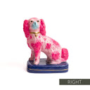 Staffordshire Dog Neon Pink Ornament