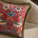 Strawberry Thief 40x40cm Fringed Cushion