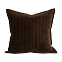 Stria Chocolate 55x55cm Cushion