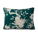 Tea House Floral 55x40cm Piped Outdoor Cushion
