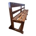 Teak Slatted Bench