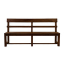 Teak Slatted Bench
