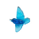 Tomtit Copper Blue Glass Wall Art