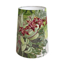 Topical Tropical Red Orchid 15" Cone Lampshade