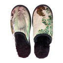 Totem Damask XL Black Slippers