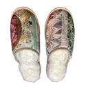 Totem Damask XL White Slippers