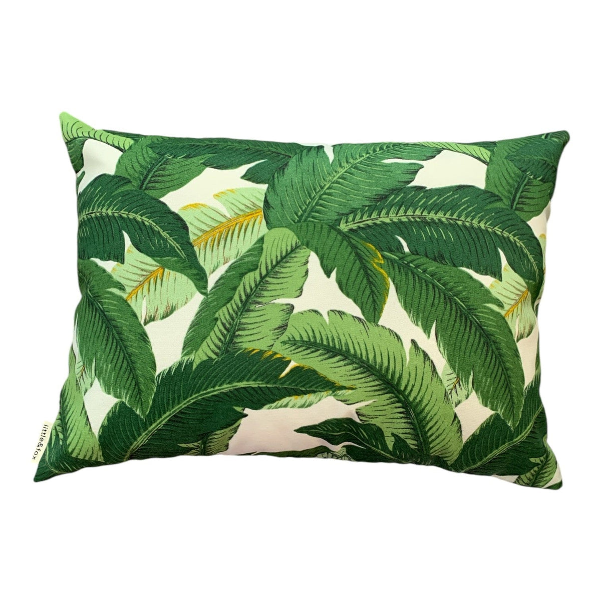 Tropical Green Palm 55x40cm Outdoor Cushion