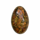 Tusked Elephant Medium Handpainted Wooden Egg
