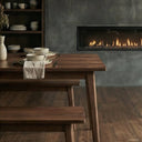 Vaasa Walnut Oak Bench