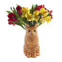 Vincent Cat Flower Vase - Large