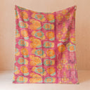 Vintage Bloom Kantha Quilt