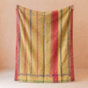 Vintage Bloom Kantha Quilt