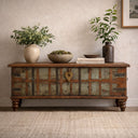 Vintage Indian Panel Chest