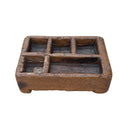 Vintage Teak Apothecary Tray