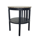 Vintage Teak Round Side Table