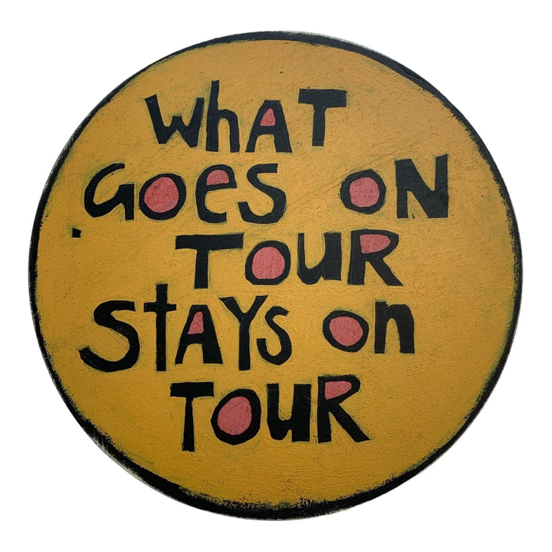 What Goes On Tour Wall Art