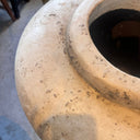 White Wash Tall Indoor & Outdoor Rim Pot