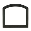 Wide Black Wood Mirror