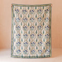 Woodland Botanical Kantha Quilt