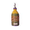 Woven Oil Pourer - Yellow & Lilac