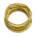 Yellow Flipflop Bracelets - Set of 6