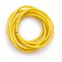 Yellow White Flipflop Bracelets - Set of 6