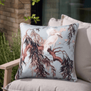 Zeus Eau de Nil 55x55cm Piped Outdoor Cushion